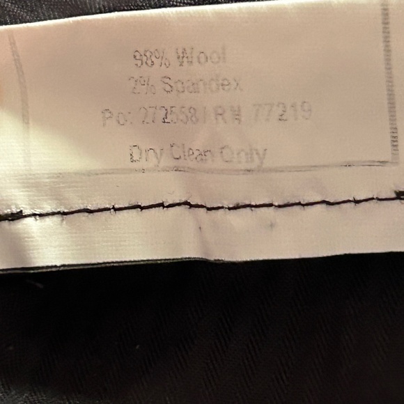 Kenneth Cole Awearness Grey Modern Fit Wool Blend Trousers, 35W x 30L - Picture 14 of 14